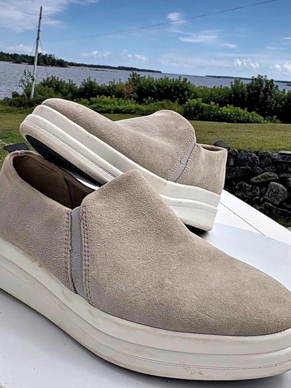 Naturalizer Yola Slip-On Sneaker women Gray Sneakers US 9M